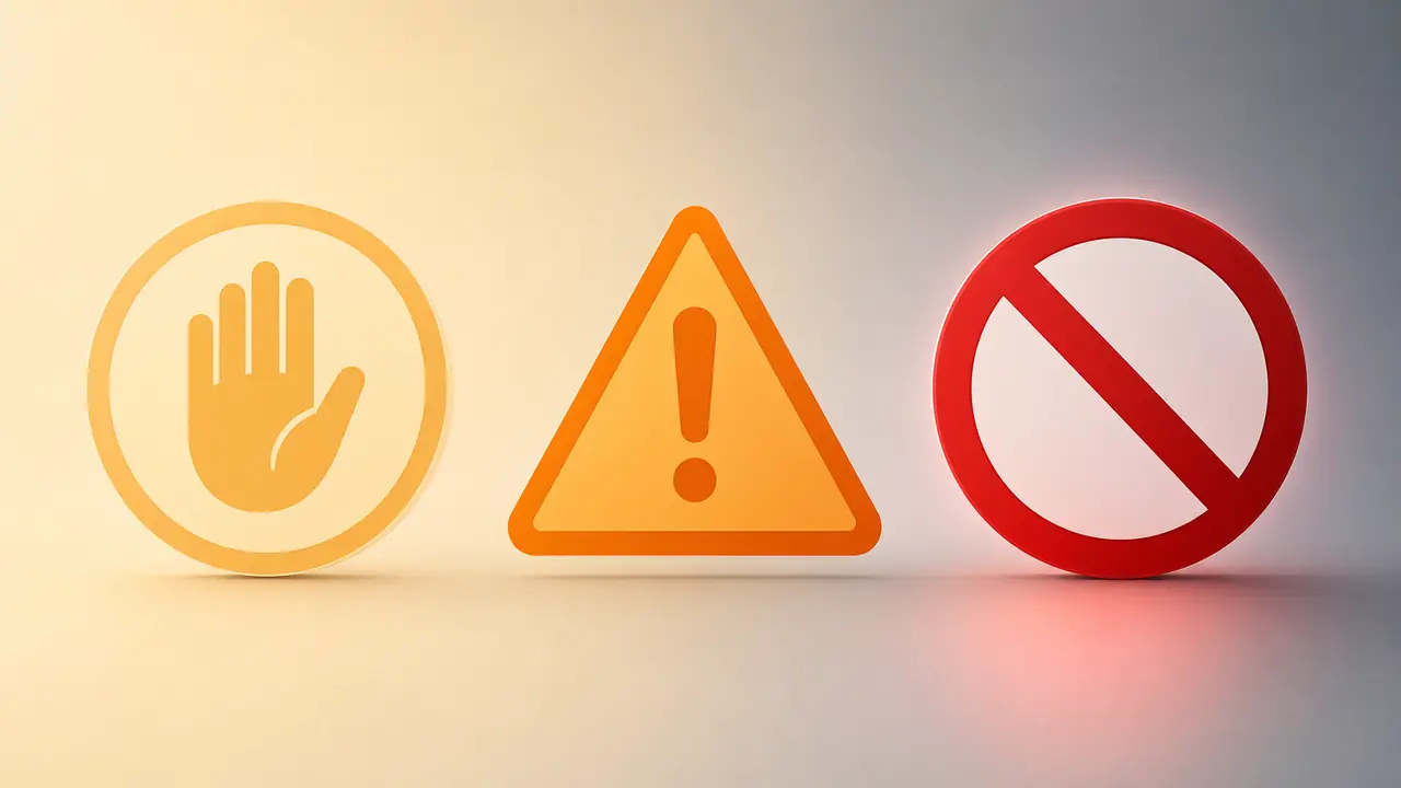 危险提示同义词怎么选？警示告诫危险的轻重