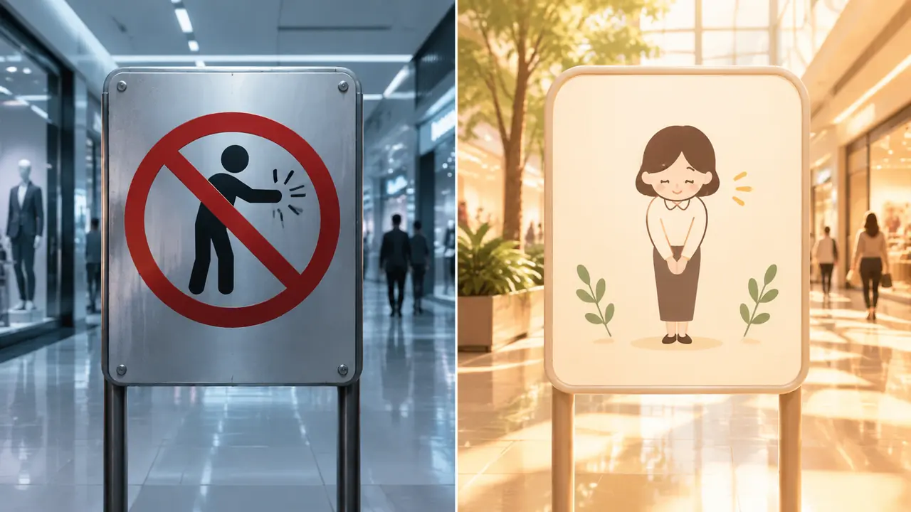 生硬的提示语广告词怎么改？把禁止换成请求