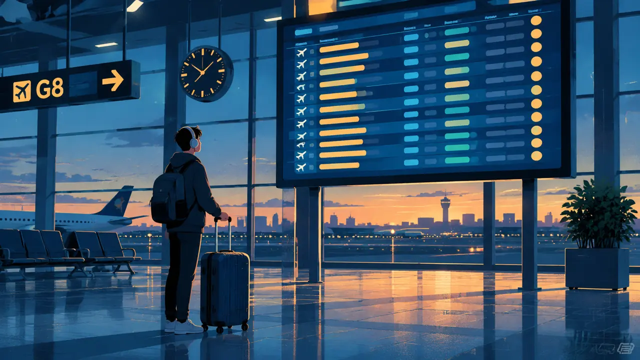 航班提示词怎么听？登机口值机和延误广播的信息点