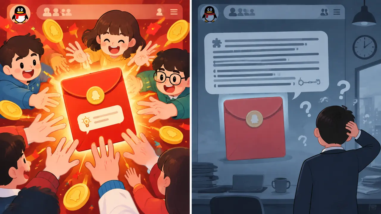 qq红包提示词怎么玩？口令红包的创意和翻车